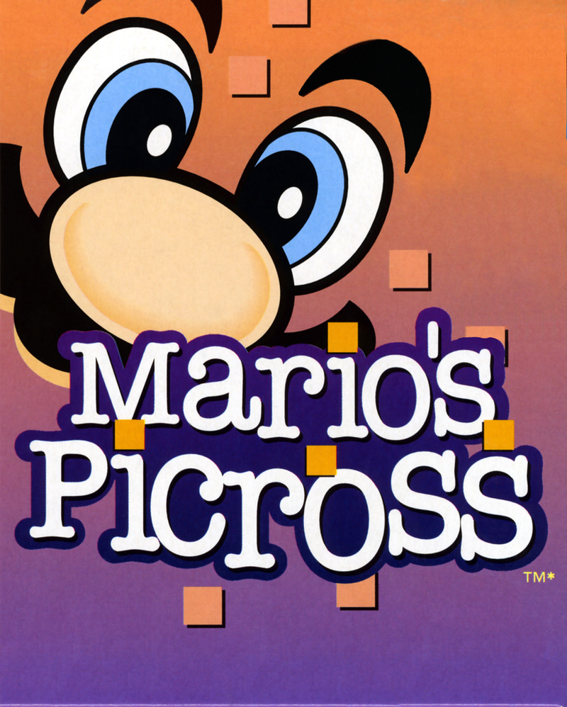 File:Mario's Picross - cover art.png - Super Mario Wiki, the Mario ...