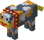 Minecraft Mario Mash-Up Wolf Spotted Tamed Render.png