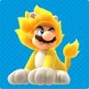 Giga Cat Mario card from Online Super Mario 3D World Memory Match-up Game