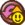 Sprite of the P-Up, D-Down P badge in Paper Mario: The Thousand-Year Door.