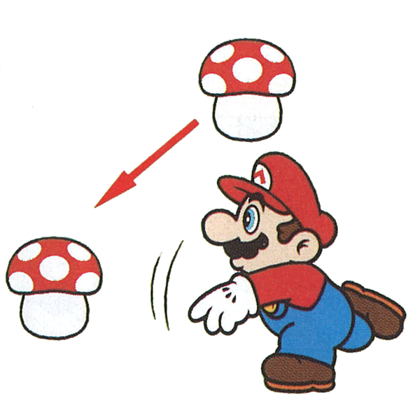 File:SMAS SMB2 Mario Throwing Mushroom.png