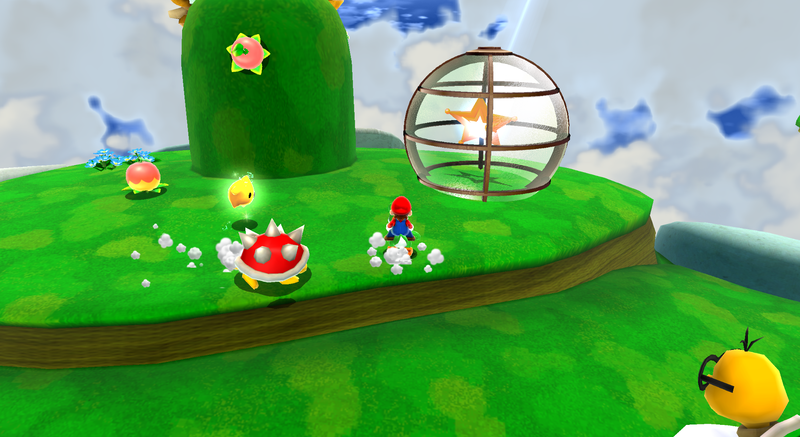 File:SMG2 Yoshi Star Launch Star.png