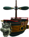 Bowser Jr.'s airship in Super Mario Galaxy