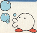 Artwork of Barney Bubble, from Super Mario World 2: Yoshi's Island