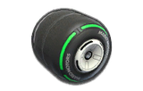 The Slick wheels icon, from Mario Kart 8.