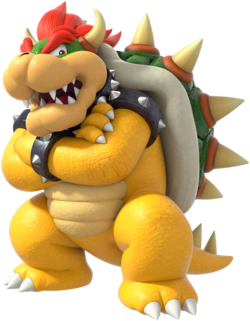 Artwork of Bowser