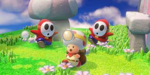 Picture shown with the "new recruit" result in Captain Toad: Treasure Tracker Nintendo Switch Personality Quiz