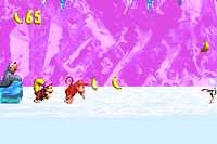 Clapper's Cavern in the Game Boy Advance version of Donkey Kong Country 2: Diddy's Kong Quest