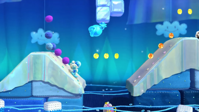 Frozen Solid and Chilled from Yoshi's Woolly World