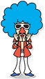 Jimmy T art for WarioWare: Move It!