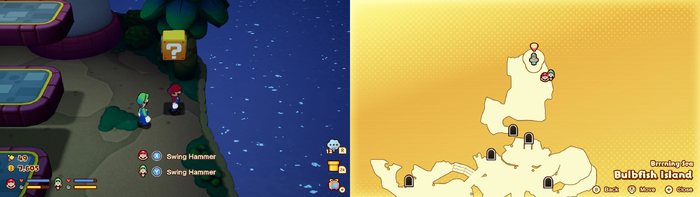 26th block in Bulbfish Island from Mario & Luigi: Brothership