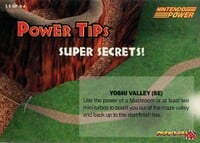 One of the Mario Kart 64 Collectible Trading Cards.