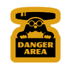 A sticker from Mario Kart World
