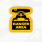 A sticker in Mario Kart World