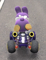Nabbit performing a trick.