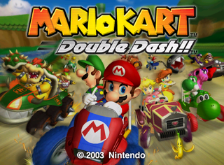 The game's first title screen with the default teams.