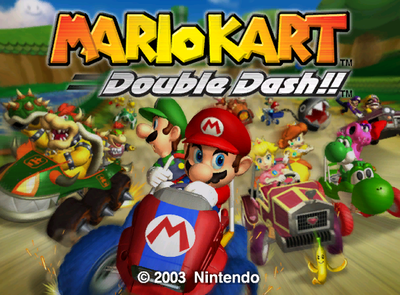The game's first title screen with the default teams.