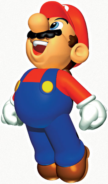 File:Mario Double Jump Artwork - Super Mario 64.png