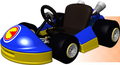 Pac-Man's standard kart