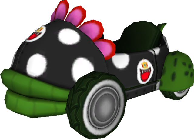 File:Piranha Prowler (King Boo) Model.png - Super Mario Wiki, the Mario ...