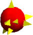 A Spiny Egg from Super Mario 64