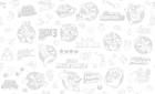 This image is a home page bg for the Super Mario Bros. 35th Anniversary, which looks pretty normal in light mode.