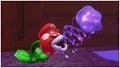 A Poison Piranha Plant after being captured by Mario in Super Mario Odyssey