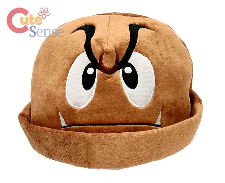 File:Super Mario Brothers Goomba mushroom Hat 1.jpg