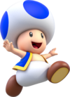 Solo artwork of Toad from Super Mario 3D World.