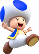 Solo artwork of Toad from Super Mario 3D World.