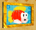 Cheep Cheep Picture craft from Yoshi's Crafted World