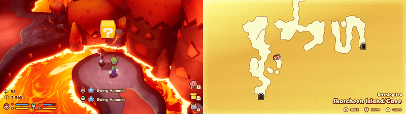 9th block in Skorcheen Island from Mario & Luigi: Brothership