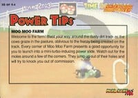 One of the Mario Kart 64 Collectible Trading Cards.