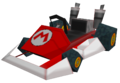 The model of the Standard MR from Mario Kart DS
