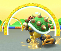 Thumbnail of the Ring Race bonus challenge held on SNES Mario Circuit 2