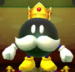 King Bob-omb as viewed in the Character Museum from Mario Party: Star Rush