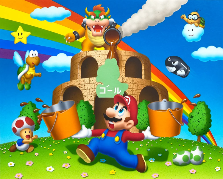 File:Mario Oil Panic Artwork.png