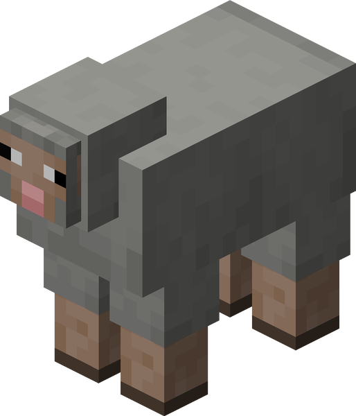 File:Minecraft Sheep Light Gray.png