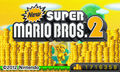 The title screen when the player collects at least 1,000,000 coins.