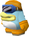 Rendered model of a Snow Spike from New Super Mario Bros.
