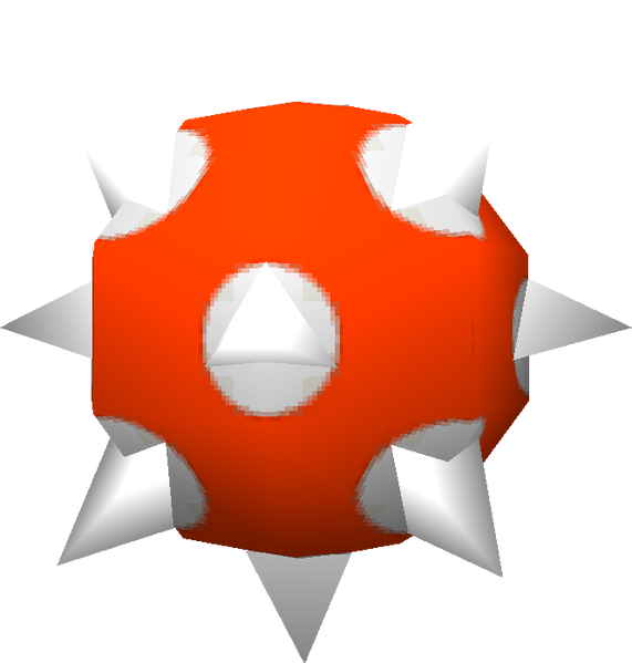 File:NSMB Asset Model Spiny Egg.png