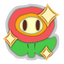 An icon from Paper Mario: The Origami King.