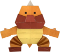 A Sumo Bro from Paper Mario: The Origami King