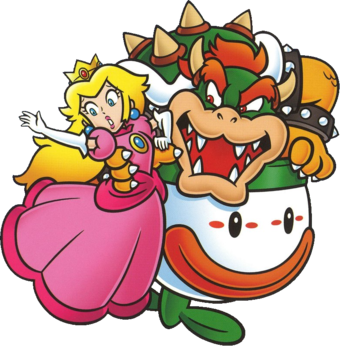 Princess Peach & Bowser