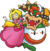 Princess Peach & Bowser