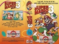 Argentinian The Adventures of Super Mario Bros. 3 VHS cover featuring Yoshi artwork