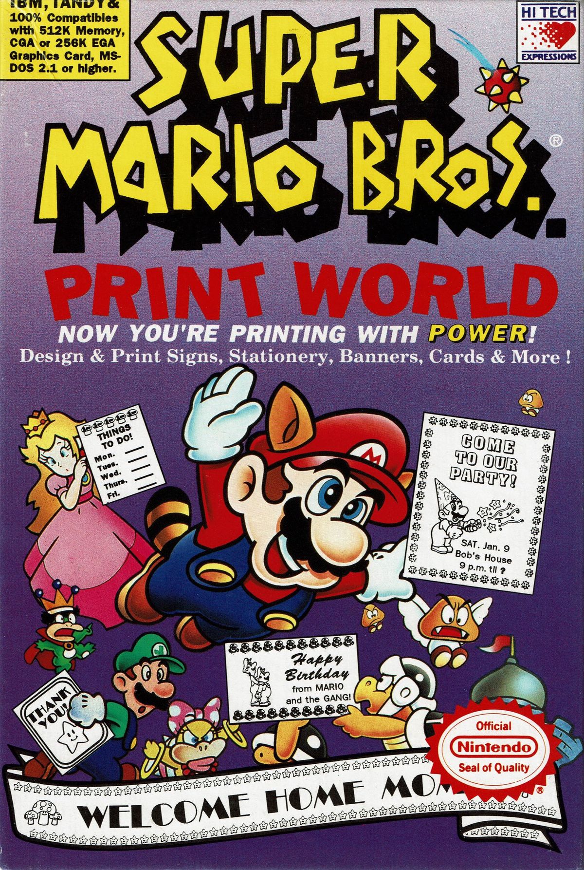 Super Mario Print World - Super Mario Wiki, the Mario encyclopedia