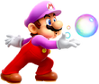 Artwork of Bubble Mario from Super Mario Bros. Wonder.