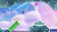 The first 10-flower coin in Badge Challenge Floating High Jump I in Super Mario Bros. Wonder