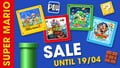A reminder about the end date of said Super Mario sale